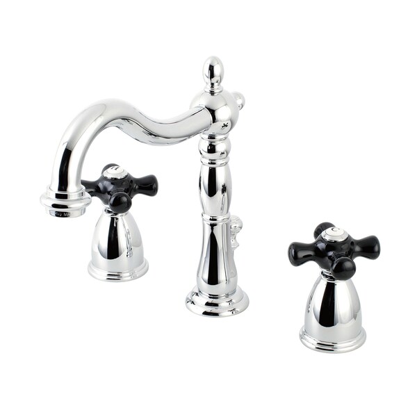 8" Widespread Bathroom Faucet, Chrome